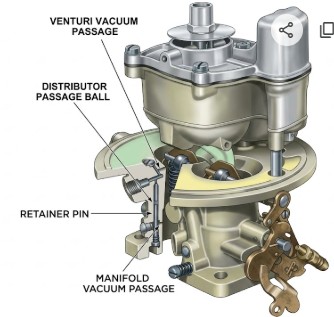 Holley 1901 Vacuum Passages