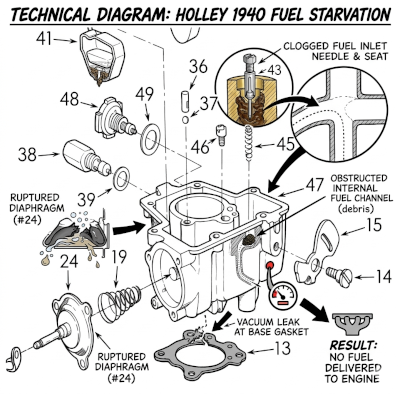 Holley 1940 - Troubleshooting