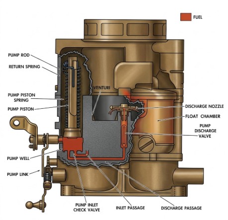 Holley 2110 Accelerator Pump Circuit