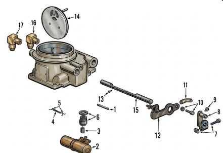 Holley 2110 Choke Valve
