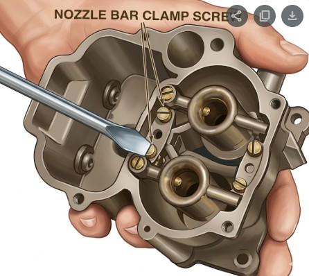 Holley 2110 Nozzle Bar
