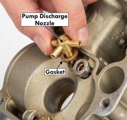 Holley 2110 Pump Discharge