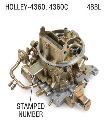Holley 4360 Carburetor ID