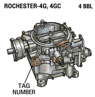Rochester 4 Jet ID