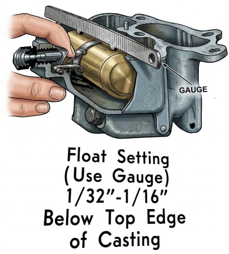 Carter BB-1 Float Adjustment