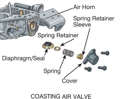 Mikuni Carburetor Coasting Air Valve