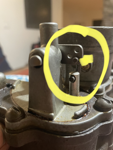 W-1 Accelerator Pump Link