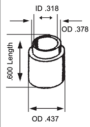 Carter YF, YFA Brass Bushing 22-105