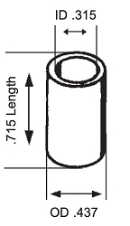 Carter YF, YFA Brass Bushing 22-119