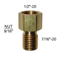 Holley Fuel Fitting 1/2