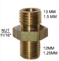 Import Brass Fitting 12MM 13MM - 90-121