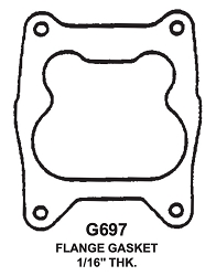 Rochester Quadrajet Flange Gasket G697