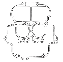 Autolite 4300 Float Bowl Gasket G986