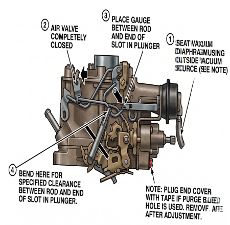 Rochester Air Valve Adjustment