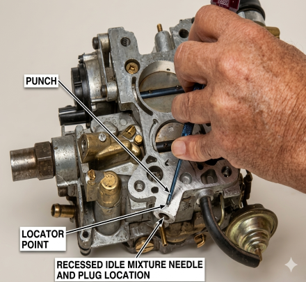 Varajet Idle MIxture Needle Removal