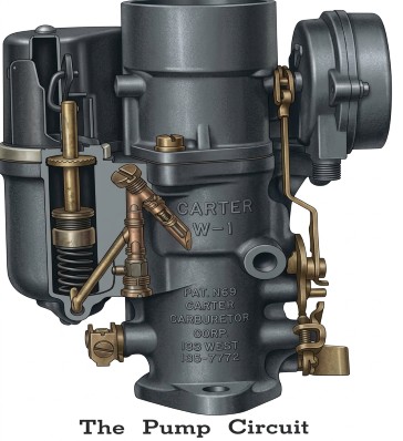 Carter W-1 Accelerator Pump