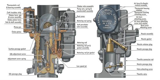Carter WA-1 Carburetor