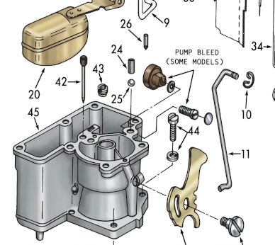 Carter YF Metering Rod