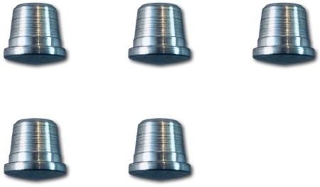 Aluminum Clean out Plug SET OF 5 - .226