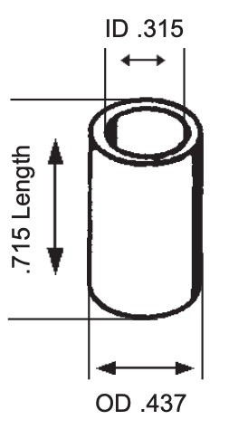 Carter YF, YFA Brass Bushing 22-119