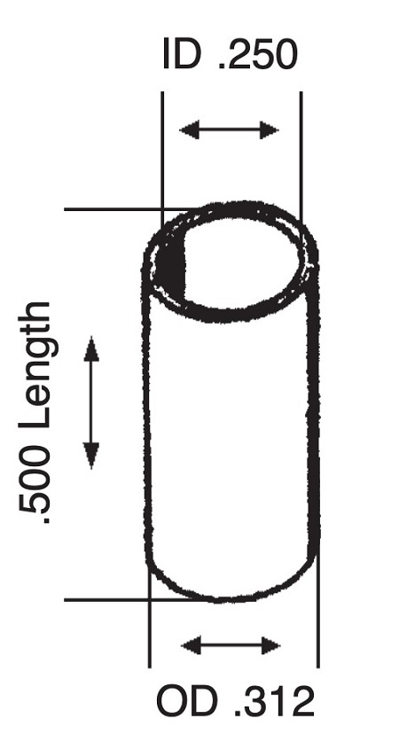 Holley 5200 Brass Bushing 22-40