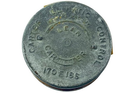 Carter W-1 Automatic Heat Choke NOS1603